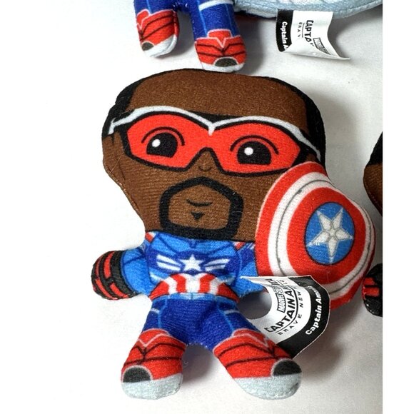 2024 McDonald's Captain America Brave New World Plush HAPPY MEAL Lot Of 11 Toys - Picture 10 of 13